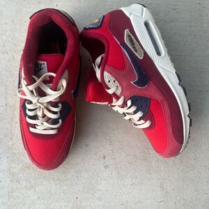Nike Airmax sneakers red, white and blue